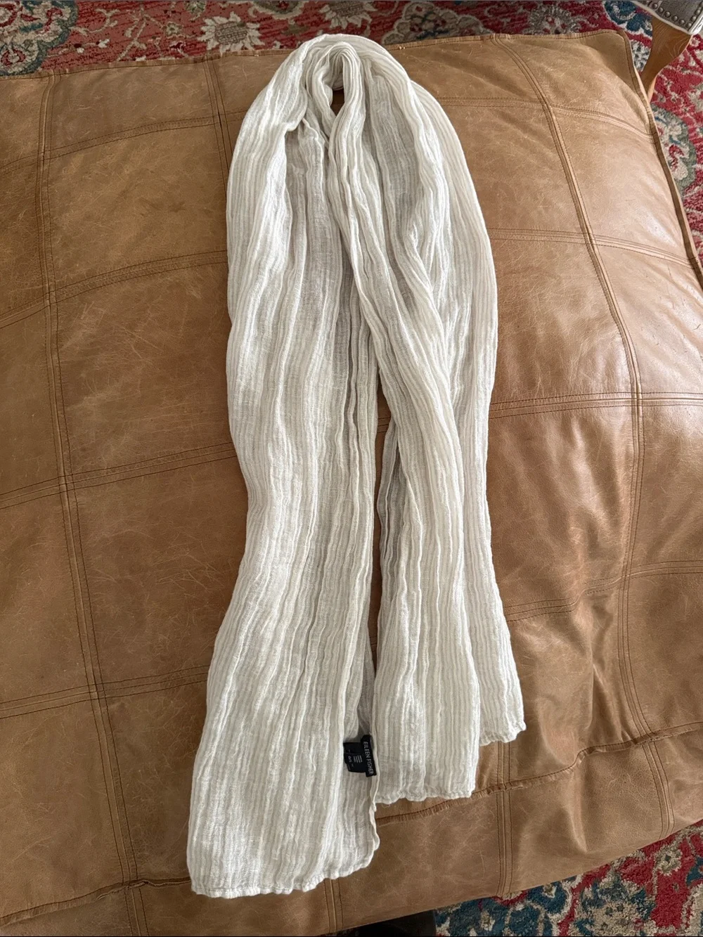 Linen scarf Eileen Fisher